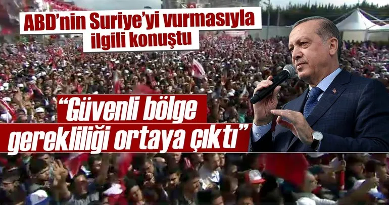 Cumhurbaşkanı Erdoğan’dan son dakika ’Güvenli bölge’ açıklaması