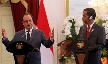 Fransa Cumhurbaşkanı Hollande Endonezya’da