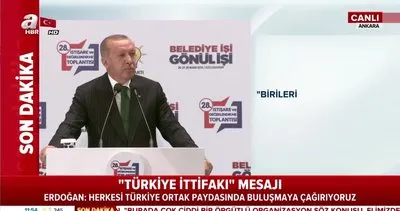 Cumhurbaşkanı Erdoğan PKK’nın uzantısı ile iş yapanların dikkat etmesi gerekli