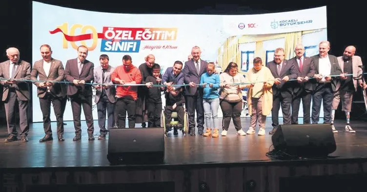 100. yılda 100 özel eğitim sınıfı