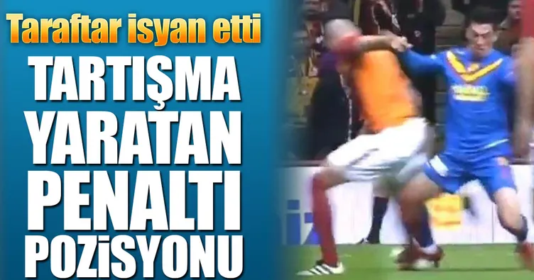 TT Stadı’nda tartışılan penaltı kararı