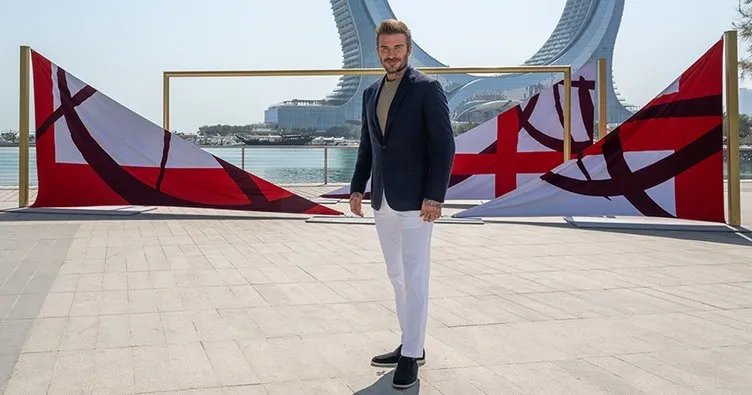 David Beckham, Katar’ın Futbol Kalelerini gezdi