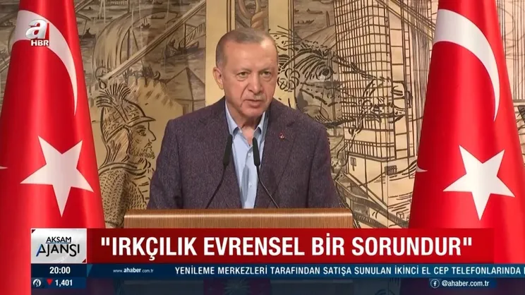 Başkan Erdoğan'dan İslamofobi mesajı