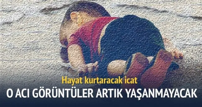 Sığınmacılara cankurtaran robot