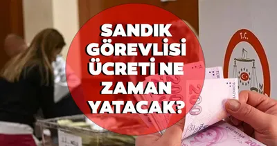 Seçim sandık görevli ücretleri sorgulama 2024 | Yerel Seçim görevli ücretleri yattı mı, ne zaman yatacak, nereden alınır?