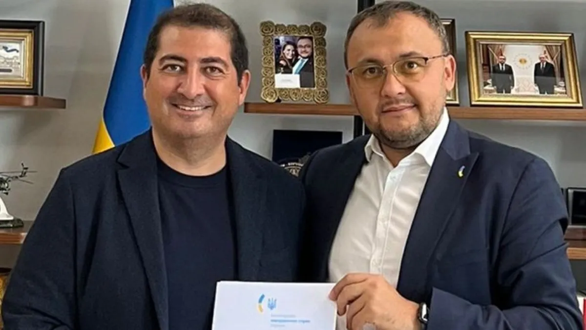 Çukurova GİAD Başkanı Sakarya’ya Ukrayna Fahri Konsolosluğu