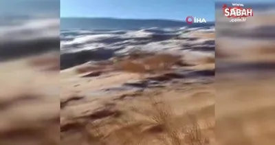 Sahra çölüne kar yağdı | Video