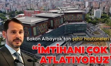 Bakan Albayrak’tan Göztepe Şehir Hastanesi paylaşımı: