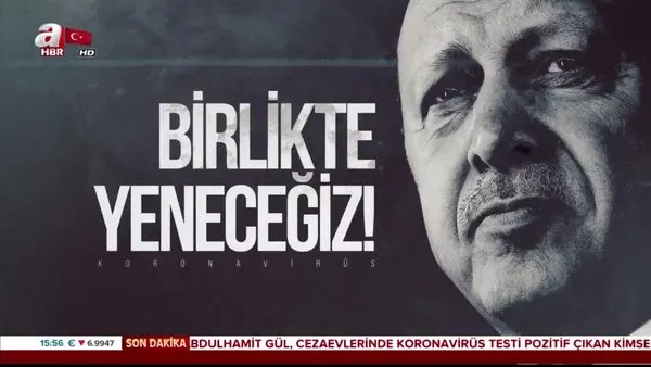Cumhurbaşkanı Erdoğan'dan corona virüsü 
