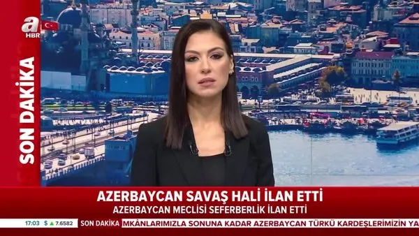 Son dakika haberi... Azerbaycan Savaş hali ilan etti! Azerbaycan Meclisi 24 saat için... | Video