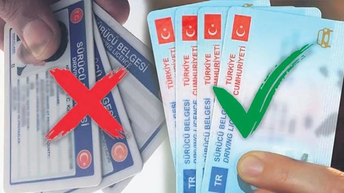 Yeni ehliyet için bugün son gün