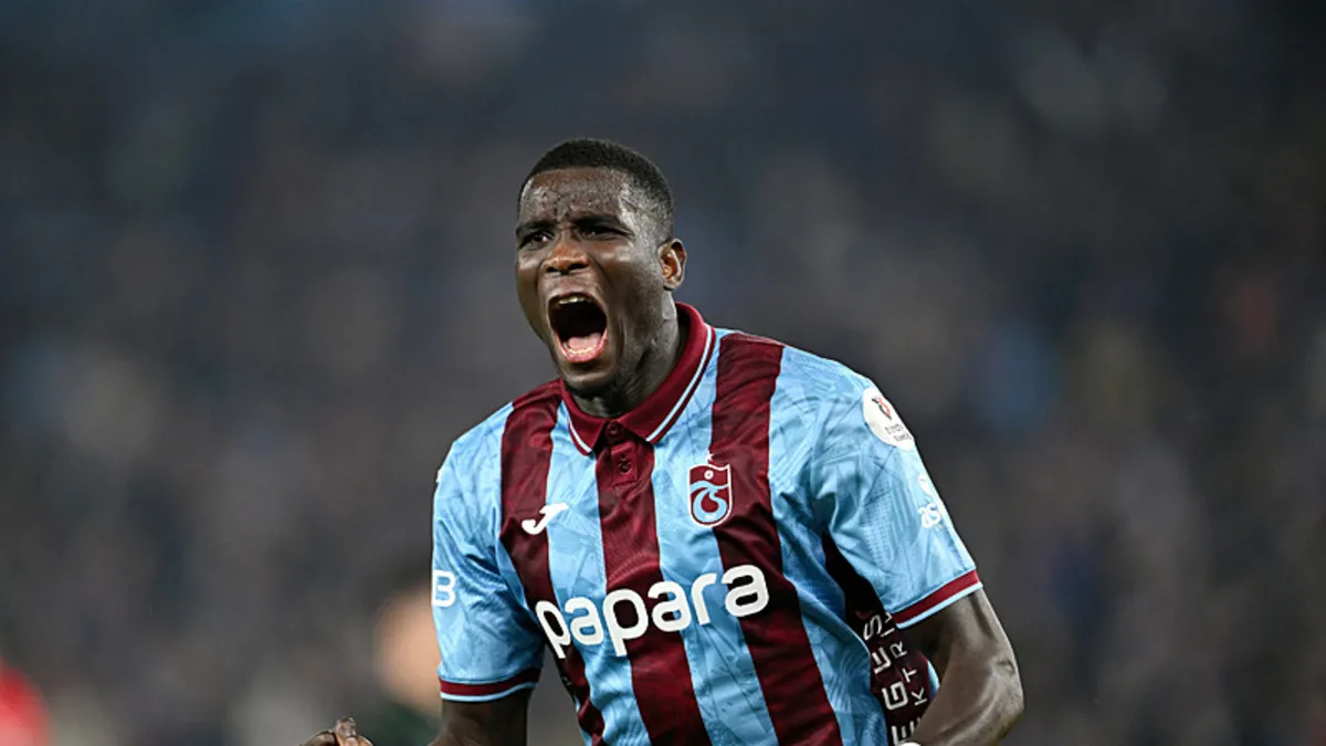 Trabzonspor'da Paul Onuachu savunmada da çok etkili!