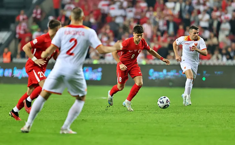 Son dakika haberi: Ne yaptın Arda Güler! Karadağ maçındaki o çalımıyla olay oldu | Sosyal medya onu konuştu...