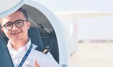 Otomobil ehliyeti yok ama uçak kullanıyor! İşte Türkiye’nin en genç pilotu