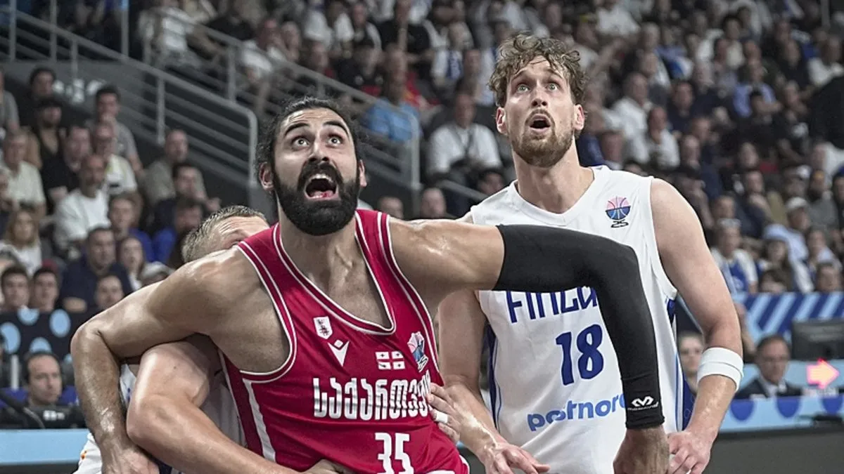 Finlandiya, Gürcistan’ı yendi ve EuroBasket’te ilk kez yarı finale yükseldi Finlandiya, Gürcistan’ı yendi ve EuroBasket’te ilk kez yarı finale yükseldi
