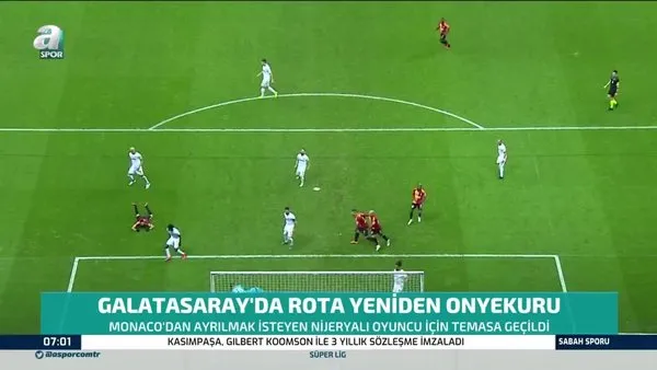 Galatasaray'da rota yeniden Henry Onyekuru!