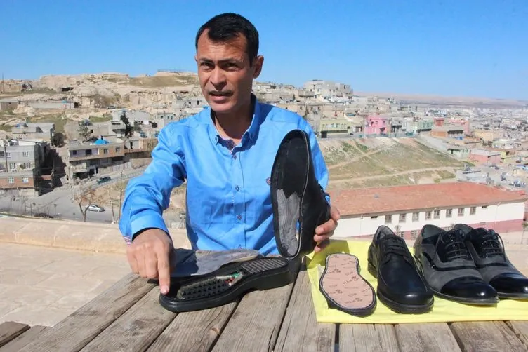 Güvenlik görevlisi, sinyal kesici ayakkabı tasarladı