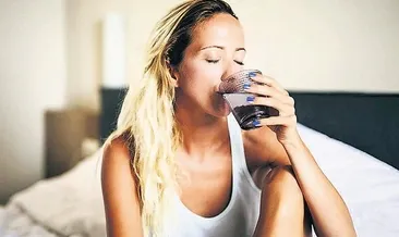 Yatmadan önce su için!