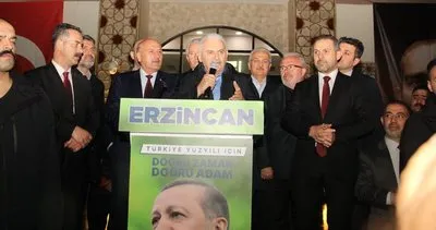 AK Parti Genel Başkan Vekili Binali Yıldırım: Erzincan ikide iki yapacaktır