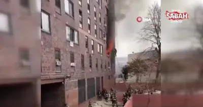 ABD’de 19 katlı apartmanda yangın faciası | Video