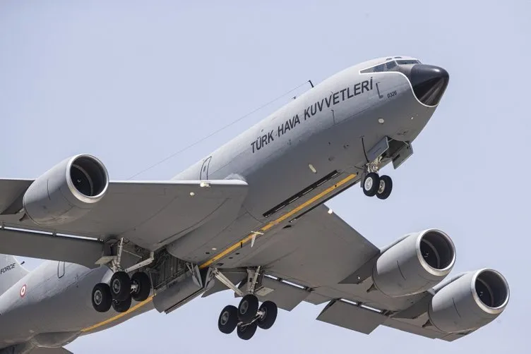 TSK'nın yakıt gücü: Tek uçuşta 20 savaş uçağını göklerde tutabiliyor!