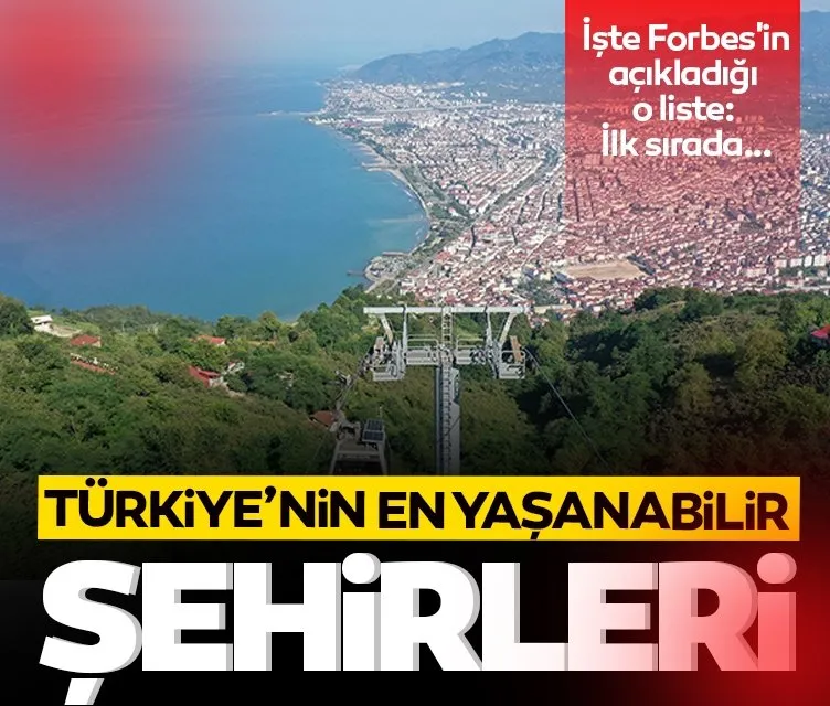 Türkiye’nin en yaşanabilir şehri hangisi? İşte Forbes’in açıkladığı o liste: İlk sırada...