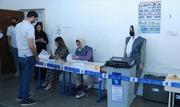Iraklılar genel seçim için sandık başına gitti