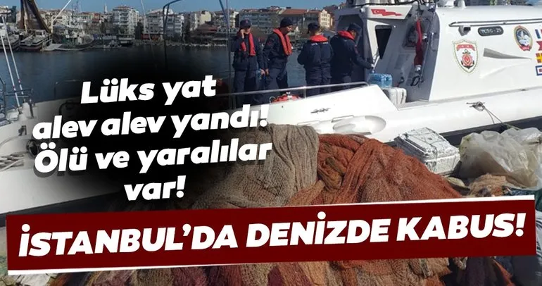 Son dakika: İstanbul’da yat yangını! 2 ölü, 3 yaralı var!