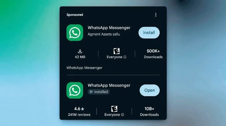 Sahte Whatsapp nasıl gözden kaçtı?