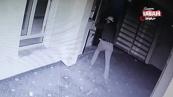 Amasya'da camiden hırsızlık anı güvenlik kamerasında | Video