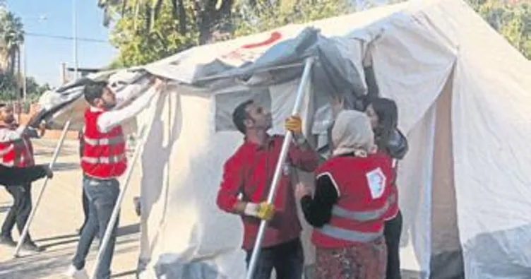 Genç Kızılaycılar afet eğitiminde