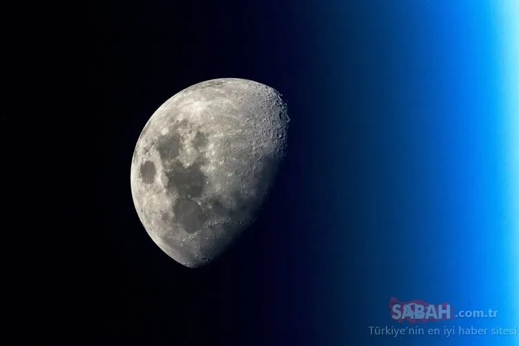 Ay’ın yörüngeden müthiş fotoğrafı paylaşıldı