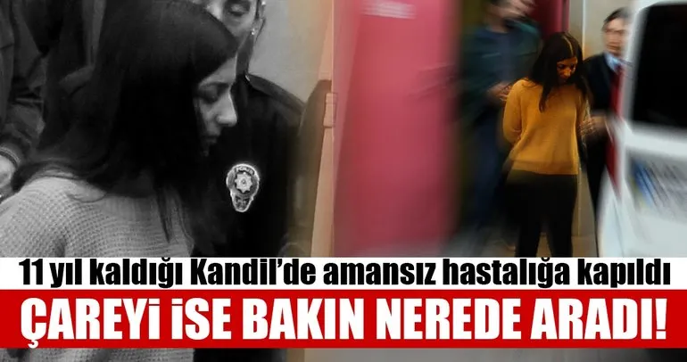 Sahte kimlikle tedavi olmaya çalışan terörist yakalandı