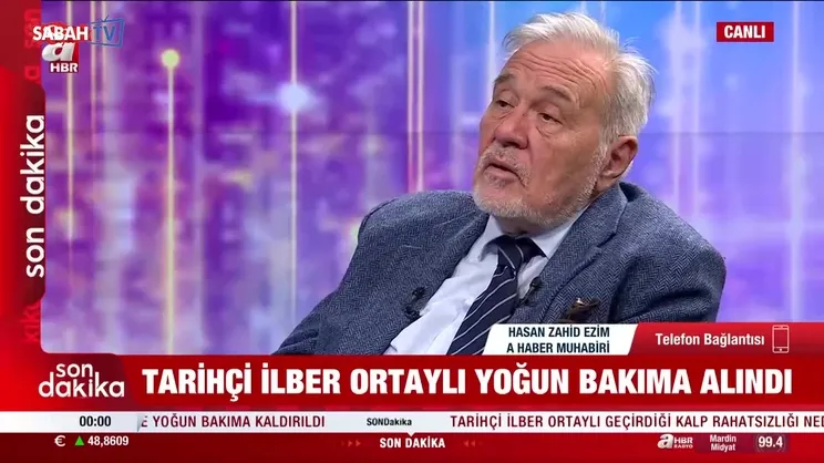 İlber Ortaylı yoğun bakımda!