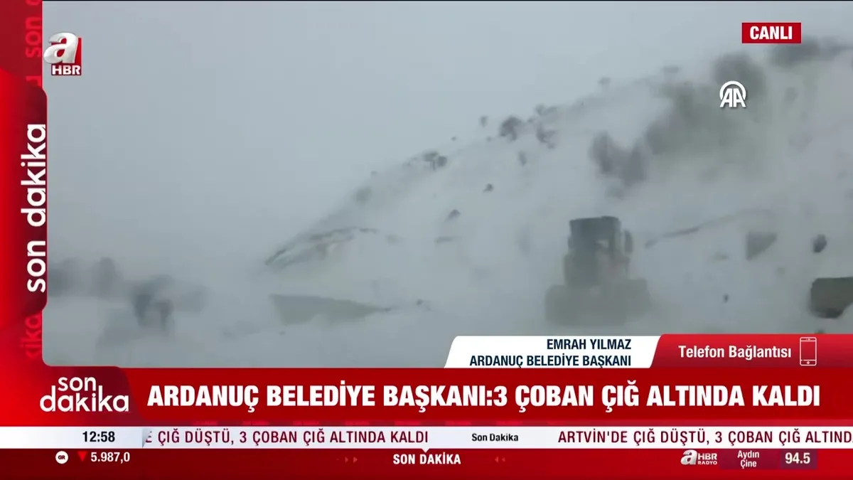 SON DAKİKA | Artvin’de çığ meydana geldi! 3 çoban çığ altında videosunu izle SON DAKİKA | Artvin’de çığ meydana geldi! 3 çoban çığ altında videosunu izle