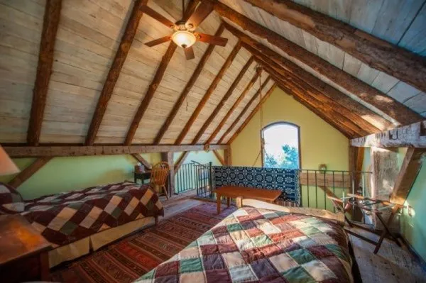 Doğa içinde yapılan muhteşem dağ evi