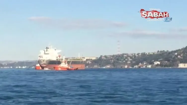 İstanbul Boğazı'nda faciadan dönüldü
