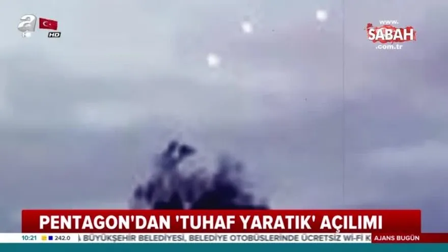 Abd Savunma Bakanligi Ilk Kez Ufo Goruntuleri Yayinladi Videosunu Izle Son Dakika Haberleri