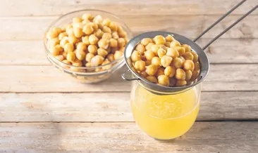 Nohut suyunu sakın dökmeyin!