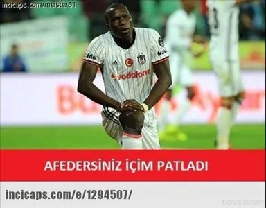 Napoli - Beşiktaş maçı capsleri