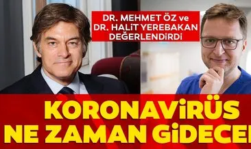 Koronavirüs ne zaman gidecek? Dr. Mehmet Öz ve Dr. Halit Yerebakan değerlendirdi