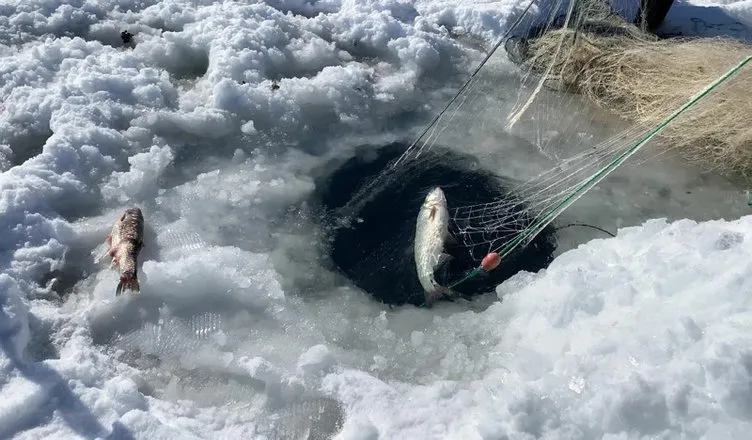 Eskimo usulü balık avı: Bu taktikle yakalayıp 100 TL’den satıyorlar!