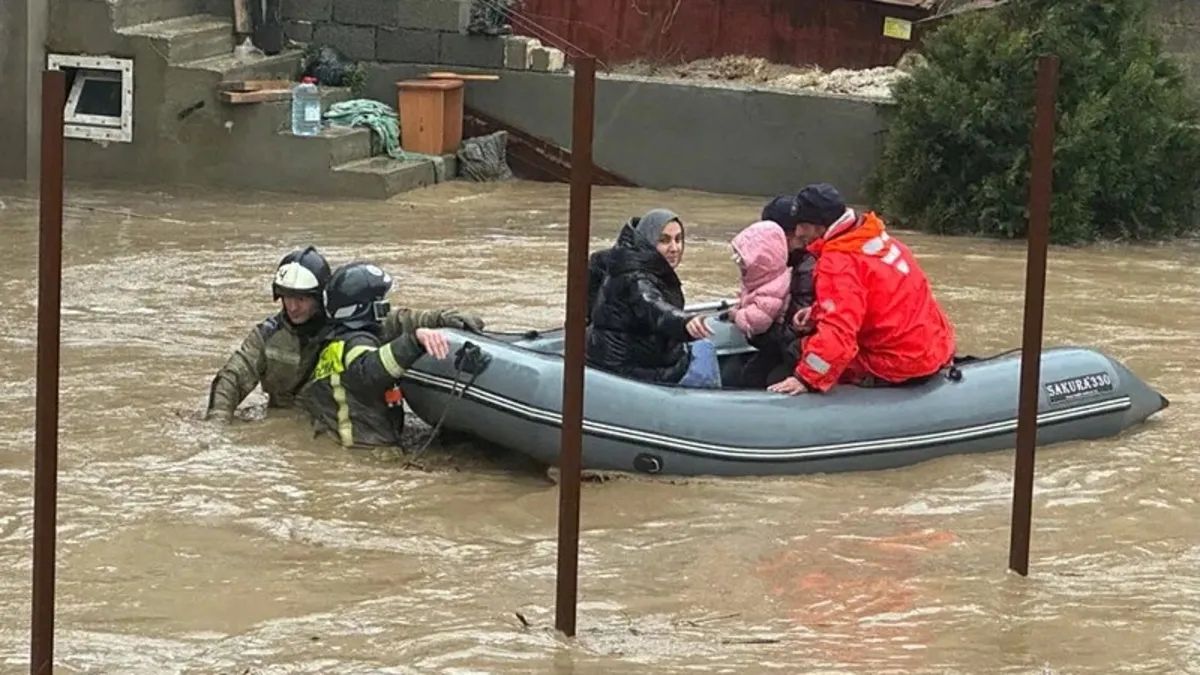 Dağıstan’da sel: 6 ölü