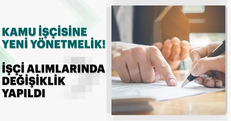 Memur adaylarını ilgilendiren karar! Kamu işçi alımlarında değişiklik yapıldı!