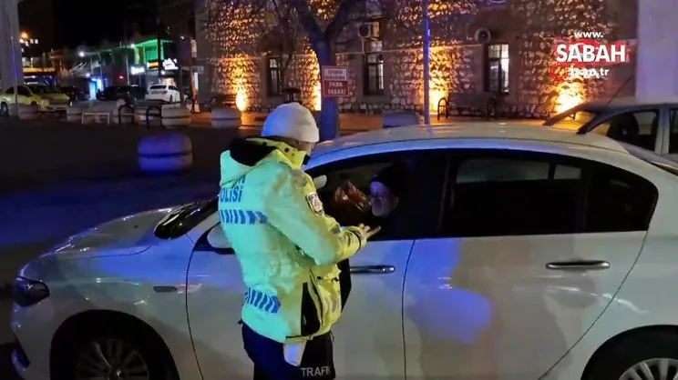 Alaca polisinden huzur ve asayiş uygulaması