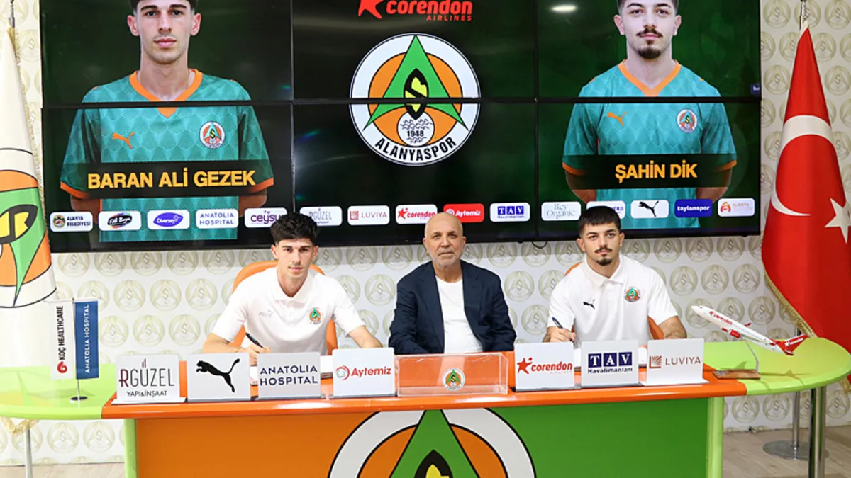 Corendon Alanyaspor’da 2 transfer birden Corendon Alanyaspor’da 2 transfer birden