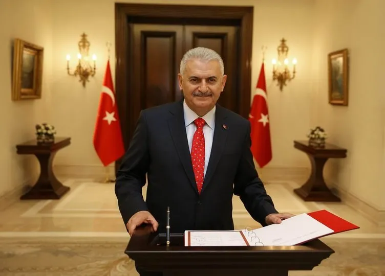 Başbakan Binali Yıldırım’ın başkanlığında toplanan YAŞ’tan kareler!