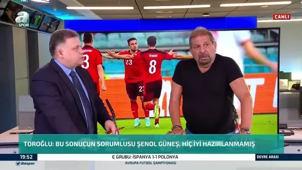 Erman Toroğlu İsviçre-Türkiye maçını değerlendirdi! Şenol Güneş'e sert sözler