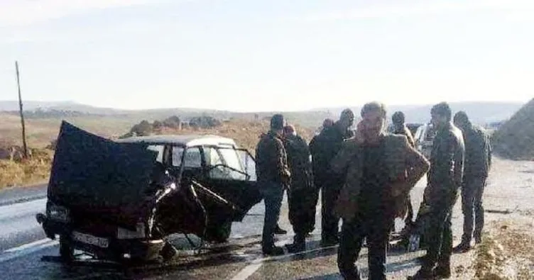 Gaziantep’teki otomobiller çarpıştı: 3 yaralı