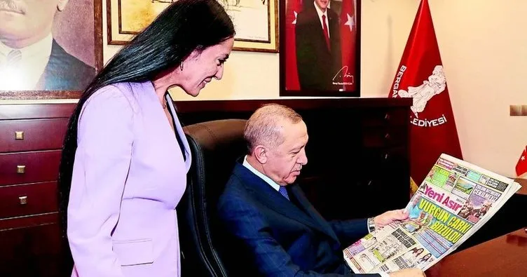 Başkan Erdoğan Yeni Asır’ı inceledi